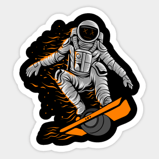 Onewheel Astronaut Sticker